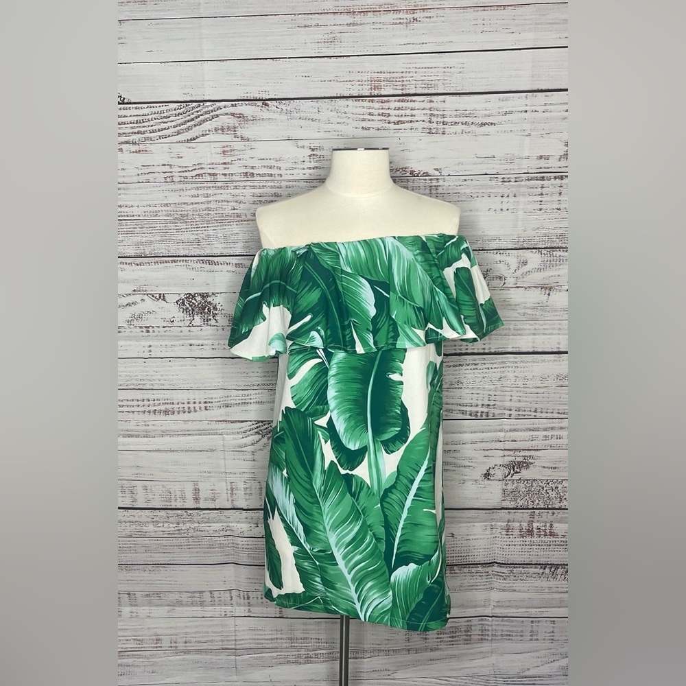 Tiff & Jen Palm Tree Dress